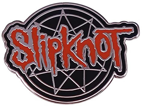 Slipknot Enamel Pin Music Theme Heavy Metal Band Logo Cute Cartoon Brooch Lapel Badge for Backpacks Clothes Bags Jackets Hat Jewelry DIY Accessories