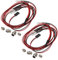 GTIWUNG RC LED Licht Kits, RC Auto LED Licht, 4 LED(2 Rot + 2 Weiß), RC Car Teile für alle RC Modellspielzeug 1/8 1/10 Modell Drift Car Vehicle