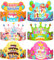 DPKOW 24pcs Buon Compleanno Festa Cappellini per Bambini, Adorabili Corona Cappelli per Compleanno Bomboniere Bambini Compleanno Foto Props Accessori, Bambini Compleanno Forniture Decorazioni Addobbi