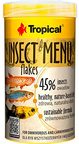 Insect MENU Flakes 250ml / 50g - Flakenfutter auf 3 Insekten Basis