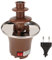 ANKROYU Fontana di Cioccolato, Fontana di Cioccolato Riscaldata a 45°C a 3 Livelli, Mini Fontana di Cioccolato Portatile da 45w Per Feste, Matrimoni Ed Eventi, Spina EU 220v