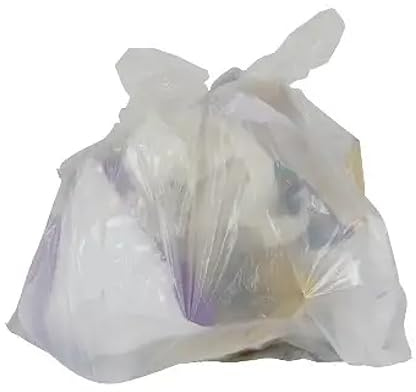 JPK White Swing Bin Liner - Roll of 1000