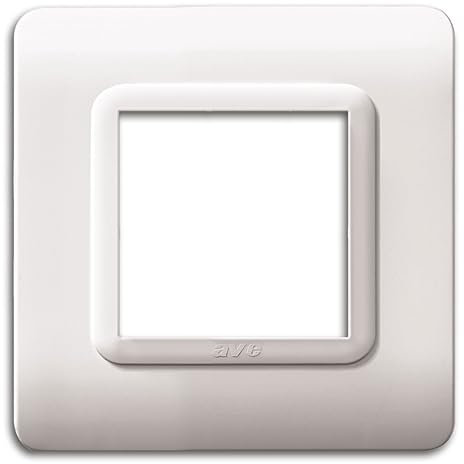 Placca Tecn.44 88X88 Bianca 2M AVE 44PY32B