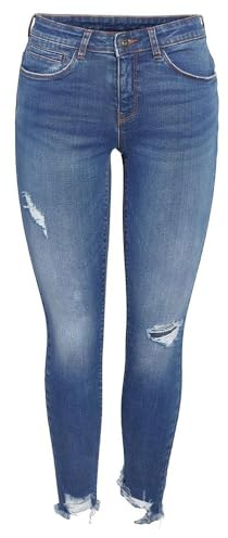 NOISY MAY NMKIMMY NW Destroy ANK SKNY AZ369DB NOOS Frauen Jeans blau W29L32