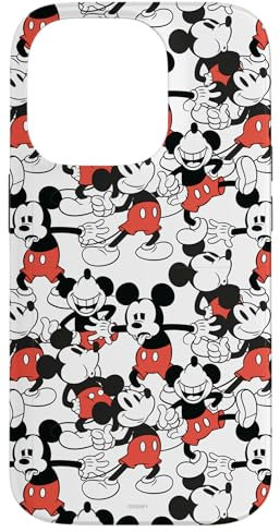 iPhone 14 Pro Disney Mickey Mouse Expressions Print Case