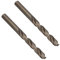 13mm Metric HSS Cobalt Steel Drill Bit with 12mm Shaft for 1/2in Chuck 2pc