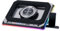 ICE COOREL Gaming Laptop Cooling Pad with Powerful Turbofan, Laptop Fan Cooling Pad for Laptop 15-21 Inches, RGB Laptop Cooler Stand with 8 Height Adjustable, Infinitely Variable Speed, LCD Screen