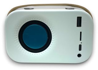 Cassa Bluetooth Portatile Retro con Design Vintage - Altoparlante Wireless in Diversi Colori, Dimensioni Compatte 122x75x59 mm, Audio Potente, Include Cavo di Ricarica (Celeste)