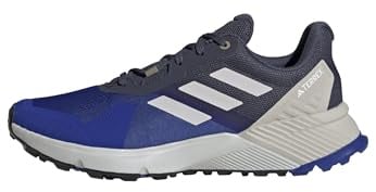 adidas Homme Terrex Soulstride Trail Running Shoes Chaussures de Course sur Sentier, Semi Lucid Blue/Grey One/Wonder Alumina, 43 1/3 EU