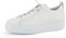 Paul Green Damen Pauls, Frauen Low-Top Sneaker,schnürschuhe,schnürer,Plateausohle,Halbschuhe,straßenschuhe,Strassenschuhe,Weiß (White/Silber),39 EU / 6 UK