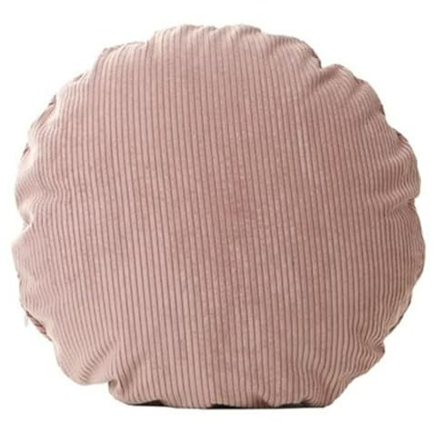 SWJ-swjssb Kissenbezug Rund 45x45 50x50 60x60 Chenille Sofa Kissenbezüge Runder, Zierkissenbezug Dekokissen Sofakissen Kissenhülle Dekorative Weiche Zierkissenbezüge Kissen Bezug(Pink,50 cm (1pc))