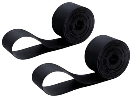 2 PEZZI FLAP RIGIDO FODERA PNEUMATICI BICICLETTA 28'' (700X32C) PROTEZIONE PER TUBO INTERNO COPERTONI STRISCIA PROTETTIVA ANTIFORATURA