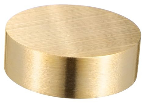 KAILIKETIY Runder Messing Briefbeschwerer Mit Chinesischer Malerei Mittlere Größe 4cm Glatte Oberfläche Kalligraphie Zubehör Fürs Büro Und Schreibtischdekoration