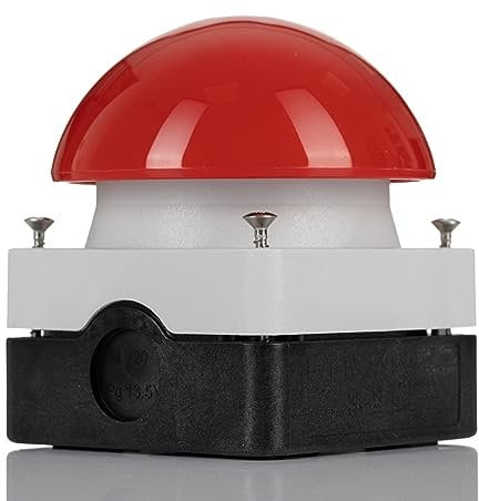 Eaton FUß- GROBHANDTASTER 1S1Ö FAK-R/KC11/I, Rot, Lichtgrau (RAL 7035)