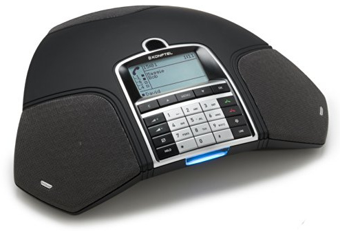 Konftel 300IP Power Over Ethernet Full Duplex Conference Phone with Microphone - Black