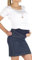 YESET Jupe de maternité Jupe en Jean Jeans Longueur Genou Grossesse Stretch Enceinte Mini Denim - Jean Bleu, 42