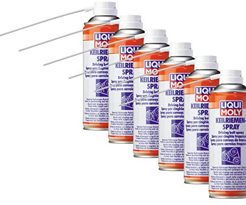 6x LIQUI MOLY 4085 Keilriemen-Spray Motorpflege 400ml
