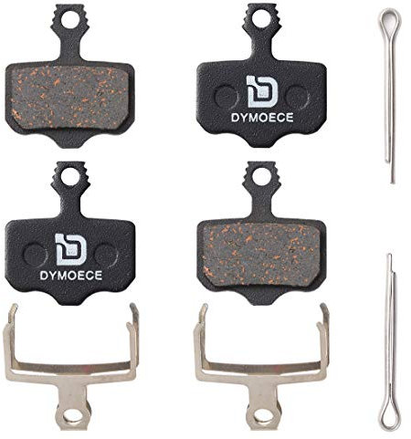 dymoece 2 Sets Fahrrad Bremse, Pads für AVID ELIXIR 1 3 5 7 9 R ER CR Mag SRAM XO XX X7 X9 XXWC DB1 DB3 DB5 (Kunstharz, semi-metallic, gesintert Metall), Semi-Metallic Pads