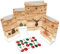 ROTH Adventskalender zum Befüllen - 24 Adventstütchen 'Hygge-Style' mit 24 Tüten zum befüllen