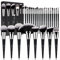 DUcare Professional Pinselset Makeup 32 Stücke Make up Pinsel Set Premium Synthetic Kabuki Foundation Blending Schminkpinsel set Concealer Lidschatten Make up Pinsel geschenke für frauen -Schwarz