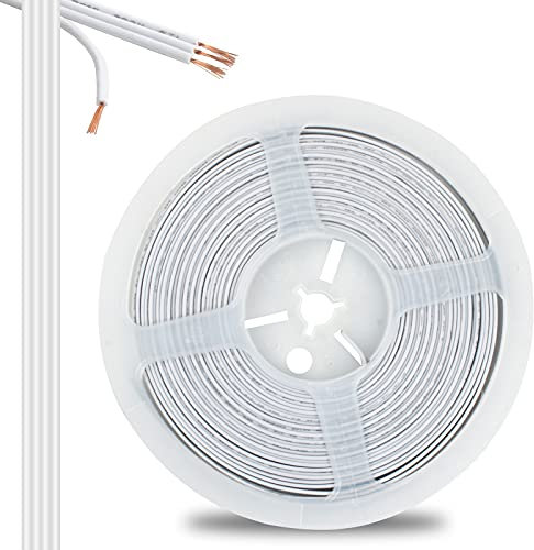 VIPMOON 4 Pin RGB led extension cable, 32.8ft/10M 22AWG 4 Pin Electrical RGB Wire Cord for 5050 5630 3528 2835 Strip Lights