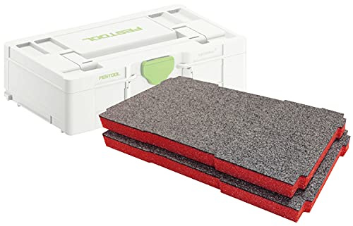Shadow Foam Systainer SYS3 L Schaumstoffeinlagen [Doppelpack] Cut and Peel Schaumstoffeinlagen für Festool und TANOS SYS3 L Systainer | Werkzeugorganisation, Kaizen, 5s, Werkzeugaufbewahrung &