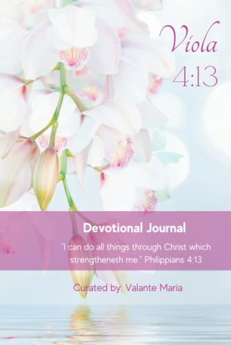 Viola 4:13 Devotional Journal