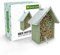 Wildbienenhaus Insektenhaus Käferhotel in Grün mit Metalldach Kleine Käferhausbox für sie lockt Bienen, Schmetterlinge & viele andere Käfer an, Insekten Bienengeschenke für sie