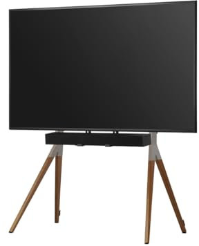One For All Falcon 32-in. to 70-in. Flat TV Stand (Walnut and Gunmetal), WM7481