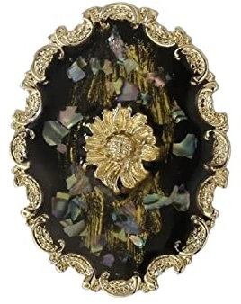 KIZQYN Broche Femme Broche de Luxe rétro Corsage de Tournesol Broche for Femmes de Haute qualité Accessoires de vêtements Exquis Broche Élégante