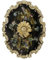 KIZQYN Broche Femme Broche de Luxe rétro Corsage de Tournesol Broche for Femmes de Haute qualité Accessoires de vêtements Exquis Broche Élégante