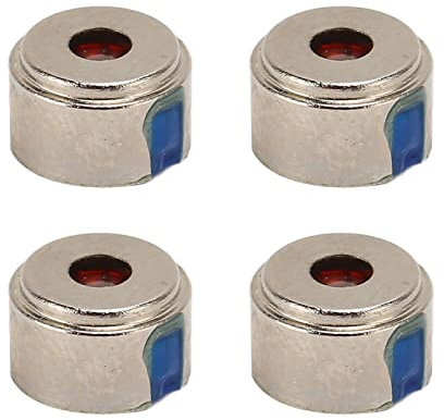 Nicoone 4 Stück 6 mm 16 Ohm Kopfhörer-Lautsprecher-Treiberteile, tragbare Ersatzkopfhörer DIY-Zubehör für die Reparatur von Kopfhörern