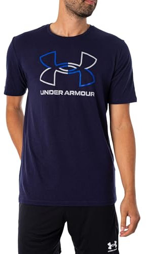 Under Armour Mens GL Foundation Update T-Shirt Navy/Blue M