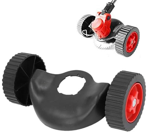 Shurzzesj String Trimmer Wheels Attachment,Lawn Mower Wheel Adjustable Support - Cordless String Trimmer Auxiliary Wheels Garden Supplies Attachment For Grass Cutter