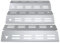 tuning-art GA37 Gasgrill Brennerabdeckung Edelstahl kompatibel mit Enders San Diego 3 Gasgrills | Brennerschutz | Passgenau, Farbe:3er Set Matt Bulle