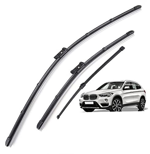 26 16 14 Autofenster Vorne Hinten Windschutzscheibe Scheibenwischerblätter Set Kit Für BMW X1 F48 2015 2016 2017 2018 2019 2020 Scheibenwischer