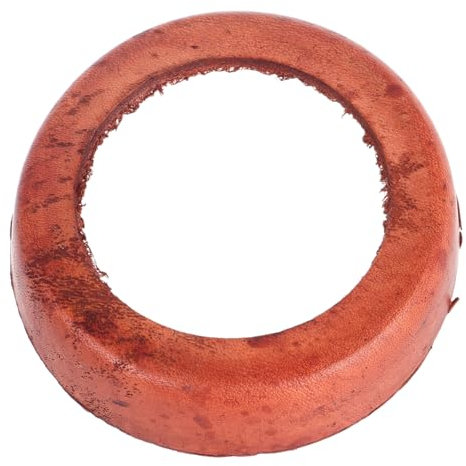 Veemoon Cast Pitcher Pump Parts Deep Brown Leather Seal Water Cup Replacement for Manual Water Pumps Well Head Accessories