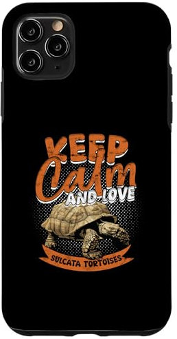 iPhone 11 Pro Max Sulcata Tortoise Case