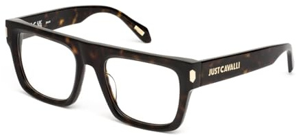 Just Cavalli Men's Vjc120 Sunglasses, 0722 Avana Scura Lucida, 53