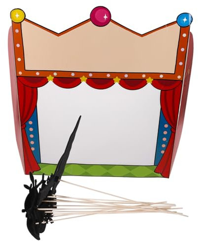 VICASKY 1satz Schattenpuppen Bastelset Für Mädchen Puppentheater Für Wissenschaftsexperimente Und Kleine Technologie-ausrüstung Kreativität Und Handwerklichen Fähigkeiten