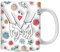 Taza de café para parejas - Tazas a juego para él y ella, juego de café de cerámica para parejas | Regalo de tazas de café de amor, regalo de cumpleaños romántico, tazas lindas para él