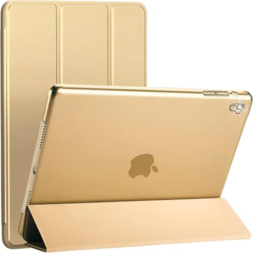 GOFTick Hülle für iPad Air 3rd 10,5 Zoll und iPad Pro 10,5 Zoll Generation (10,5 Zoll) (2019-2017 veröffentlicht) - Modell Nr. A2123_A2152_A2153_A2154_A1852_A1701_A1709 (Gold)