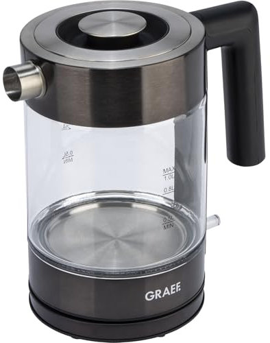GRAEF. WK 302 Wasserkocher schwarz