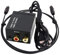 arlote Décodeur Audio Numérique Jack 3,5 mm Fibre Optique Coaxiale Convertisseur Audio Numérique vers Analogique SPDIF Amplificateur Audio Numérique Facile à Utiliser