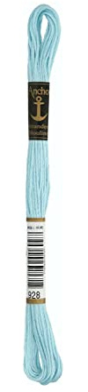 Anchor Sticktwist, 4635000-00928, Farbe:928, Stickgarne