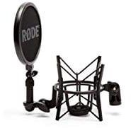 RØDE SM6 Shock Mount with Detachable Pop Filter for Large-Diaphragm Studio Condenser Microphones