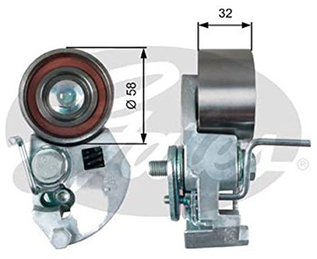 GATES PowerGrip Tensioner T43133