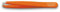 3 CLAVELES Pinza de Depilar Cangrejo de Color 9 cm, Naranja