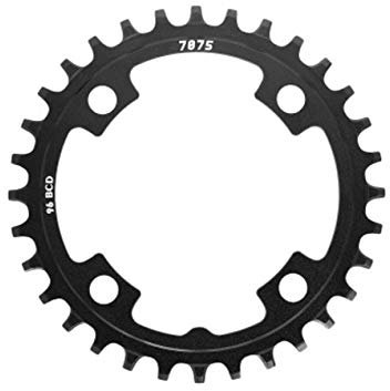 SUNRACE Crmx Plato, Unisex Adulto, Negro, 36 Tooth