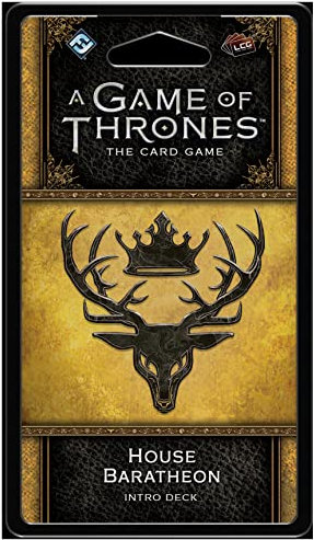 Fantasy Flight Games FFGGT40 House Baratheon Intro Deck: Game of Thrones, Mehrfarbig
